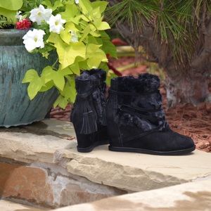 Johnston & Murphy Wedge Bootie